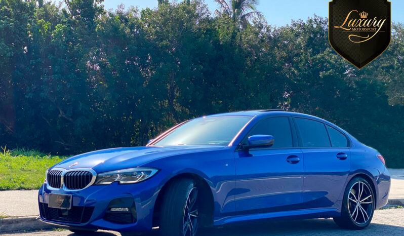 BMW 330i 2020 Azul M-Sport completo