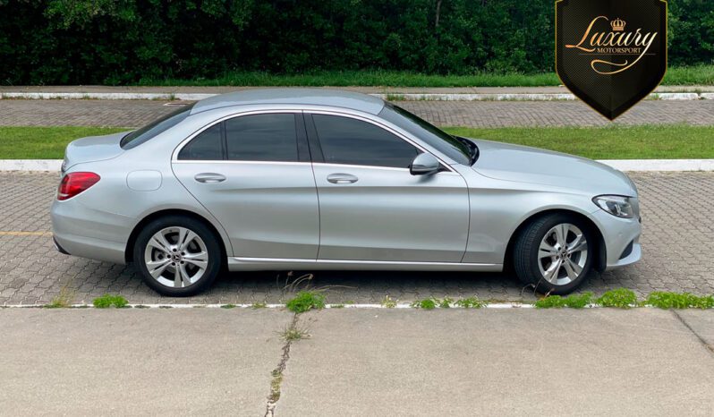 Mercedes-Benz C-180 2018 Prata completo