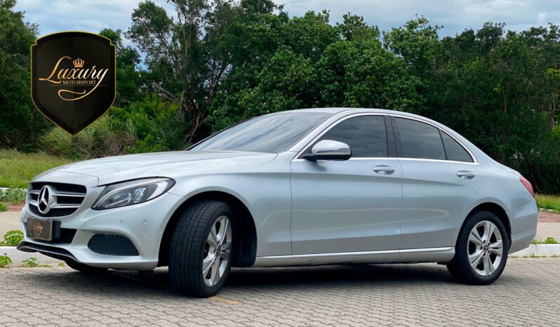 Mercedes-Benz C-180 2018 Prata completo