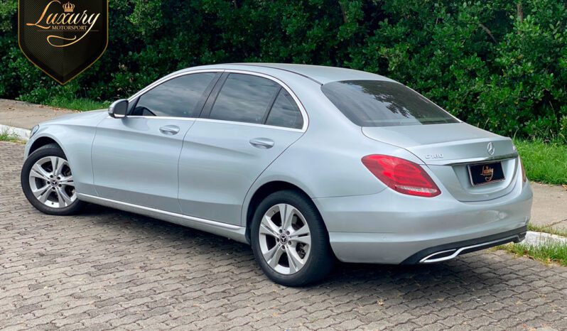 Mercedes-Benz C-180 2018 Prata completo
