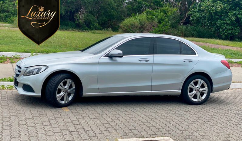 Mercedes-Benz C-180 2018 Prata completo