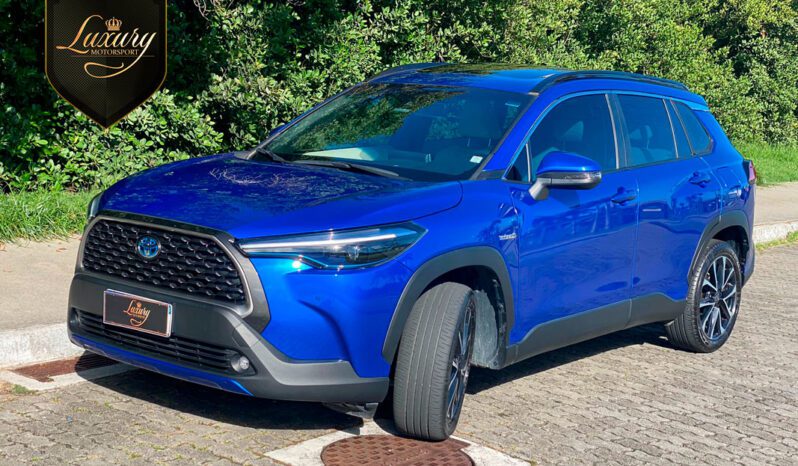 COROLLA CROSS XRX 2022 AZUL completo