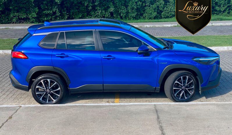 COROLLA CROSS XRX 2022 AZUL completo