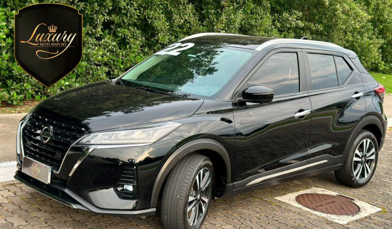 NISSAN KICKS EXCLUSIVE 2022 PRETO completo
